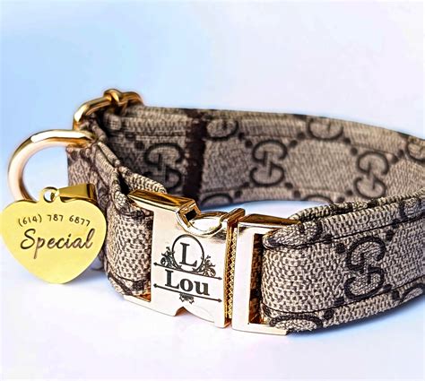 gucci dog collar replica|gucci dog collar for sale.